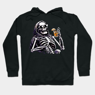 skeleton illustration Hoodie